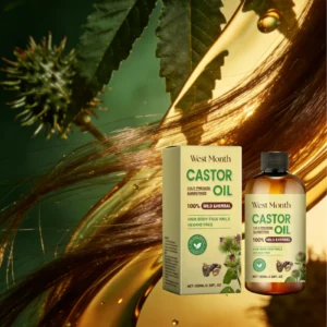 Organic Castor Oil for Hair Growth Products Strengthening Thick Eyelash Extensions Anti Hair Loss Prevention Sweet Almond Oil