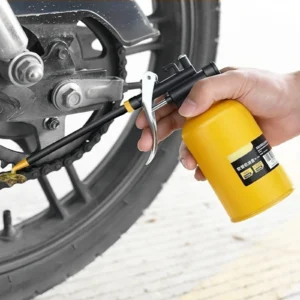 Oil Can Lubrication Metal High Pressure Pump Grease Guns Car Oil Pot Bottle Car Repair Tool
