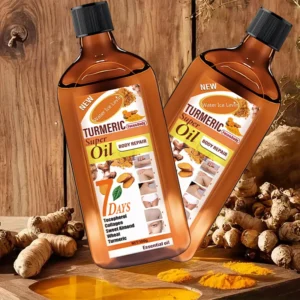 Natural Ginger Massage Oil for Relaxing Body Massage, Bath & Hair Care Multi-Purpose Ginger Essential Oil with Camellia Oil