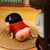 Anime Crayon Shin Chan Swollen Buttocks Figurine PVC Model Doll Desktop Decorations Cartoon Cute Ornament Kids Gift