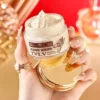Pearl Ginseng Tone-Up Cream Cordyceps Ganoderma Brightening Dark Spot Corrector Glow Finishing for Men Women