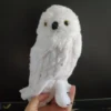 Stuffed Snowy Owl Plush Toy Soft Animal Plush for Kids & Adults Gift Cute Snowy Owl Stuffed Animal Home Decor & Gifts