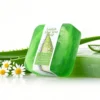 Natural Organic Aloe Vera Luffa Soap Lemon Whitening Facial Shower gel oil control moisturizing skincare luffa soap