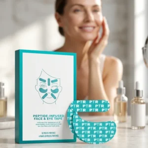 Face Eye Tape Reduce Skin Wrinkles Fine Lines Lifting Firm Facial Skin Collagen Peptide Mask Korean Skin Care