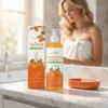 Persimmon Extract Deodorizing Shower Gel Odor Remover Hydrating Nourish Body Wash Sweat Stain Cleansing For Busy Lifestyles