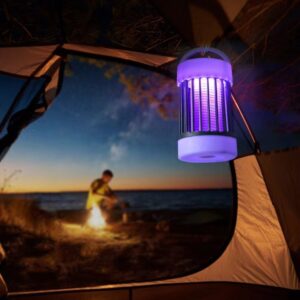 Portable UV Mosquito Killer Lamp USB 5V Insect Trap for Indoor & Outdoor Use Electric UV Bug Zapper Lamp