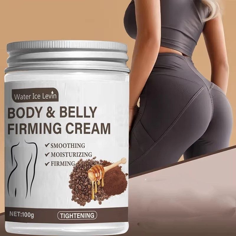 Caffeine & Collagen Body Cream | Hydrating Firming Moisturizer with Vitamin E Lightweight Daily Moisturizer for All Skin Types