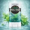 Daily Whole Body Deodorant Stick Fresh Cooling Formula for Underarm, Feet & Full Body Odor Control