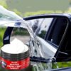 Car Glass Waterproof Paste Kit: Hydrophobic Anti-Rain/Anti-Fog Coating, Suitable for Car Windows, Mirrors & Bathroom Glass