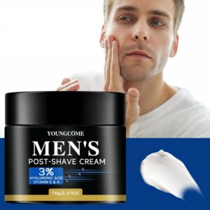 Aftershave for Men Balm, Calms & Soothes Damaged Skin, Redness, Razor Burn & Other Shaving Irritations