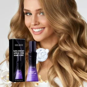 Fluffy Hair Volumizing Spray - No Rinse Quick Dry, Adds Body & Texture, Lightweight & Non-Greasy, For All Hair Types