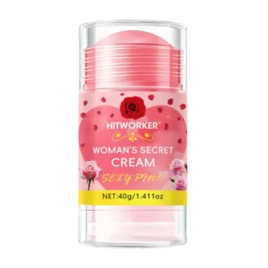 Body Deodorant Cream - Rose Sweet Fragrance, 72-Hour Scent Longevity, Portable Pack, Easy to Use