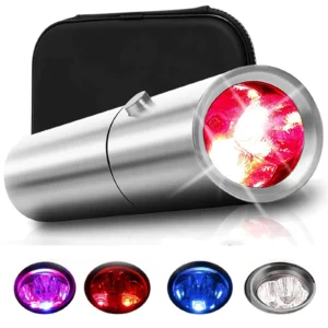Red Light Therapy Wand, 5-Wavelength LED Light Device with Near-Infrared Light for Skincare Personal Skincare