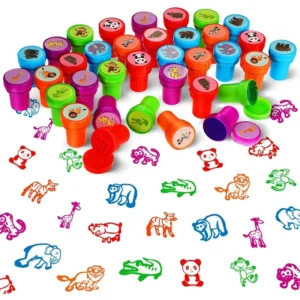10pcs Assorted Stamps for Self-ink Stamps Toy Stamps Smiley Face Seal Scrapbooking DIY Painting Photo Album Decoration