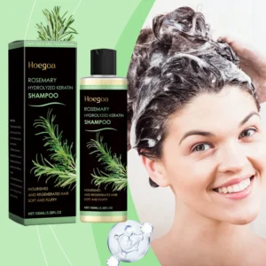 Rosemary Shampoo For Hair Thickness-Volumizing Strengthening-Hydrates Reduces Breakage-Sulfate-Free For Fuller Looking Hair