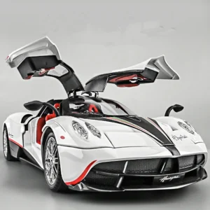 Pagani Huayra Dinastia Alloy Racing Car Model Diecasts Metal Toy Sports Car Model Simulation Sound and Light Childrens Gift