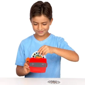 High Quality Luminous 3D View-Master Mini Theater Cognitive Puzzle 3D Observation Deck Viewmaster Viewer Children's Gift