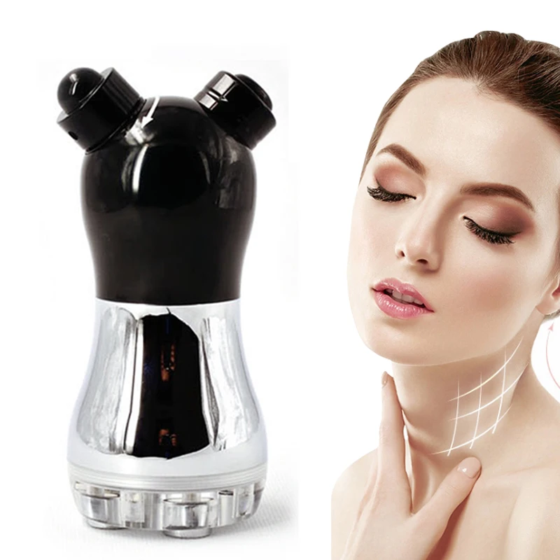 RF Radio Frequency Face Massager Electroporator Beauty Machine Neddle Free Mesotherapy Electroporation Face Skin Lift Massager
