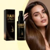 Menthol Hair Spray Add Shine Lasting Hold Fluffy Volume Maintain Moisturizing Reducing Frizz Quickly Dryness Hair Styling Spray