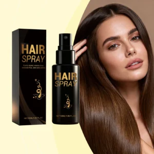 Menthol Hair Spray Add Shine Lasting Hold Fluffy Volume Maintain Moisturizing Reducing Frizz Quickly Dryness Hair Styling Spray