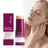 Portable Solid Moisturizing Face Stick Lightweight Hydration Balm Winter Skincare Travel Friendly On the Go Moisturizer