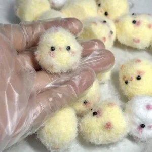 Handmade Chick Toys Squishy Cute Chick Squeeze Stress Relief Toy Cartoon Slow Rebound Decompression Fidget Gifts
