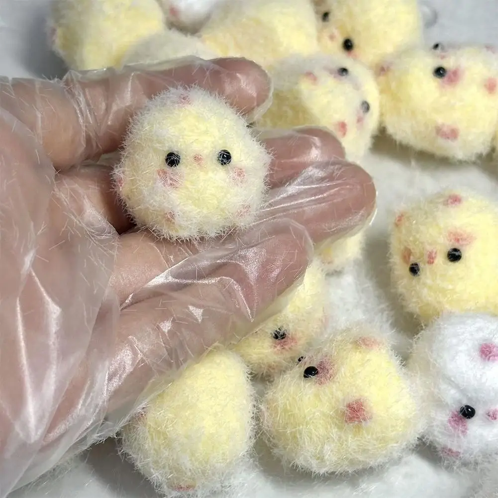 Handmade Chick Toys Squishy Cute Chick Squeeze Stress Relief Toy Cartoon Slow Rebound Decompression Fidget Gifts