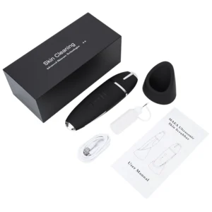 EMS Machine Ultrasonic Skin Scrubber Vibration Face Spatula Blackhead Remover Shovel Clean Cavitation Peeling Facial Lifting