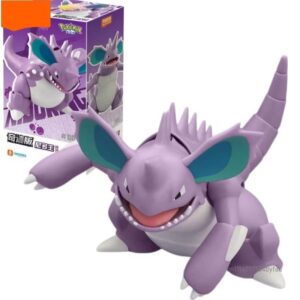 Pokémon Miracle Edition Building Block Figure Nidoking Cinderace Lucario Assembly Model Toy Ornament Gift