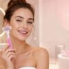 Blade Women's Razor with Rotating Head and Moisturizing Strip Comfortable, Non-Slip Handle Manual Razor,