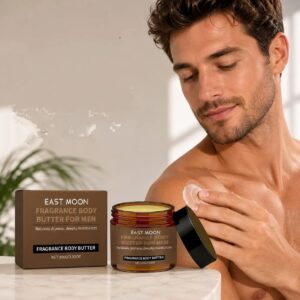 Pheromone Body Butter For Men,Cologned Fragrance Skin Body Cream Deeply Hydration Long Lasting Fragrance Non-Greasy Moisturizer