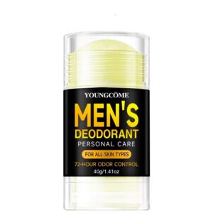Men’s Sandalwood Deodorant Stick Long-Lasting Freshness & Underarm Odor Care Sandalwood Deodorant Stick for Men