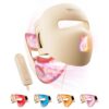Face LED Light Therapy Mask LEDs, 4 Modes, Anti-Aging & Acne Care, Ergonomic Silicone Design, Visual Comfort