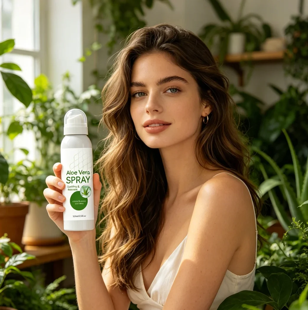Aloe Vera Skin Spray Refreshing Moisturizing Formula Everyday Skincare Moisturizing Aloe Vera Spra