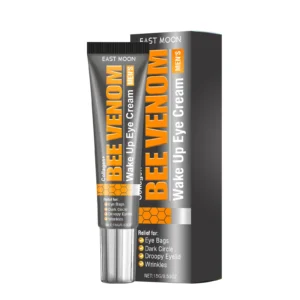 Bee Venom Eye Cream with Collagen Wake Up Eye Cream Reduces Dark Circles Eye Bags Puffiness Anti Wrinkle Firming Under Eye Care