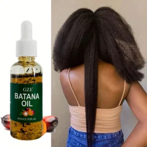 Batana Oil for Stronger Hair Eliminates Split Ends, Enhances Radiance & Nourishment for All Hair Types