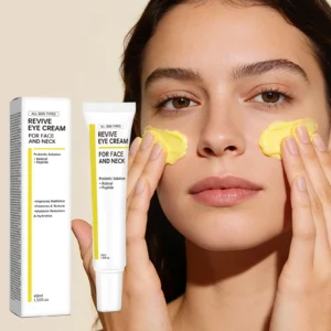 Revive Eye Cream for Face & Neck with Niacinamide Retinal Peptide Hyaluronic Acid Moisturizing Firming Skin Care
