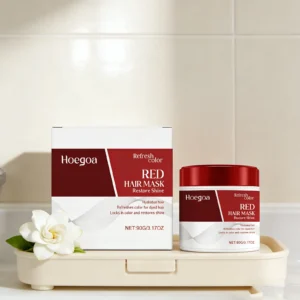 Red Hair Mask, Hydrates And Moisturizes, Repairs Hair, Replenishes And Revitalizes Color, Locks And Protects Color