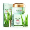 Aloe Vera Skin Care Sets Face Eye Cream Moisturizing Hydrating Firming Aloe Creams Face Skin Care Set