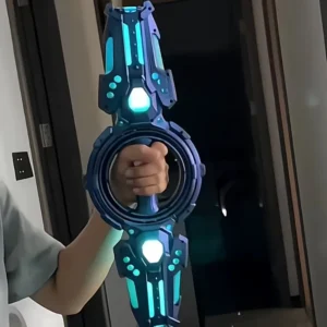 Double Ended Retractable Lightsaber Toy for Boys Cool Birthday Gift with Multiple Lighting Options Popular Toy Item