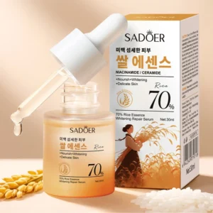 Rice Essence Serum Face Whitening Cream Moisturizing Hydrating Anti-aging Facial Essence Korean Skin Care Cosmetics
