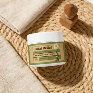 Magnesium Soothing Body Cream - Relieves Tension & Muscle Discomfort, Deep Moisturizing for All Skin Types