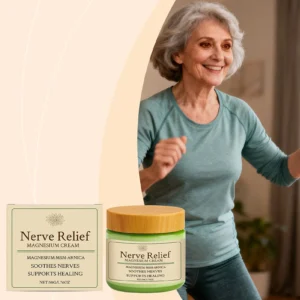 Nerve-Relief-Magnesium Cream Moisturizing Knee Body Massage Cream Muscle Discomfort Relief Restful Sleep Support Body Relief