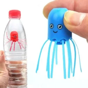 Magical Jellyfish Magic Tricks Cute Octopus Swim in Bottle Up and Down Illusions Funny Magia Toys for Children Easy to Do