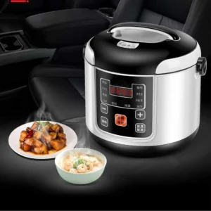 Electric Car Rice Cooker Portable Truck Multi-Cooker Soup Porridge Cooking Food Steamer Electric Lunch Box