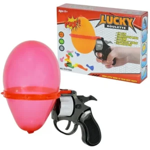Funny Balloon Pop Tabletop Game Unique Party Game Set for Social Gatherings  Interactive Balloon Turntable