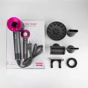 Hair Dryer, Professional Blow Dryer with Diffuser, Ionic Hairdryer Electric Drying for Women Men, Salon Hairdresser Styling
