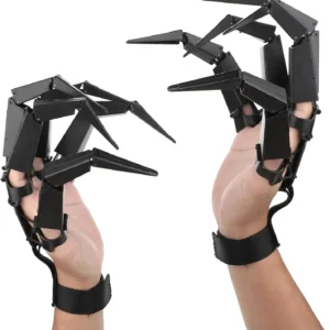 Halloween Articulated Fingers Fake Fingers Scary Skeleton Hand Cosplay Finger Glove Realistic Horror Ghost Claw Prop Party Decor