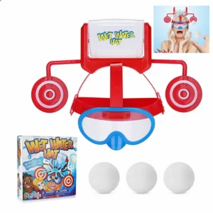 Family Water Challenge Hat Game Exciting Group Game for Parties and Celebrations  Wet Head Party Game Set Challenge Game