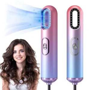 Portable Household Hair Dryer with High-Speed AC Motor Professional Mini Air Blow Dryer for Outdoor Hotel Use for Travel